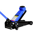 Hydraulic Trolley Low Profile And Steel Racing 3Ton 6,000 Lb Capacity, Floor Jack With Piston Quick Lift Single Pump, Blue Lifting Range 5.1