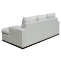 Luxurious Outdoor Chofa Sofa Chaise Generously Scaled, Stain And Fade Resistant Solution Dyed Acrylic Cover Gray Foam Acrylic