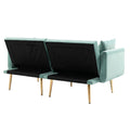 Coolmore Velvet Sofaaccent Sofa .Seat Sofa With Metal Feet Mint Green Polyester