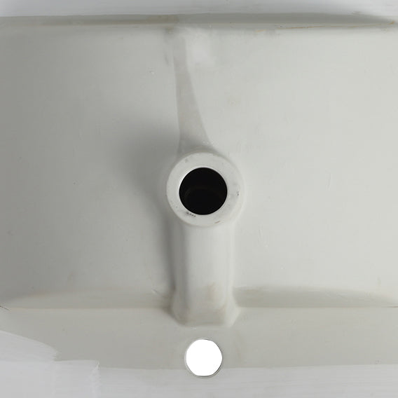 24 Inch Ceramic Sink G Bl9060B Gloss White Ceramic