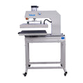 24X32 Large Format Single Station Pneumatic Heat Press Machine 220V,6000W No Plug Blue Grey Aluminium