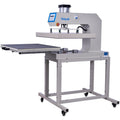 24X32 Large Format Single Station Pneumatic Heat Press Machine 220V,6000W No Plug Blue Grey Aluminium