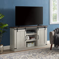 Classic Farmhouse Media Tv Stand Transitional Entertainment Console For Tv Up To 60