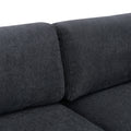 Upholstery Convertible Sectional Sofa, L Shaped Couch With Reversible Chaise Gray Polyester