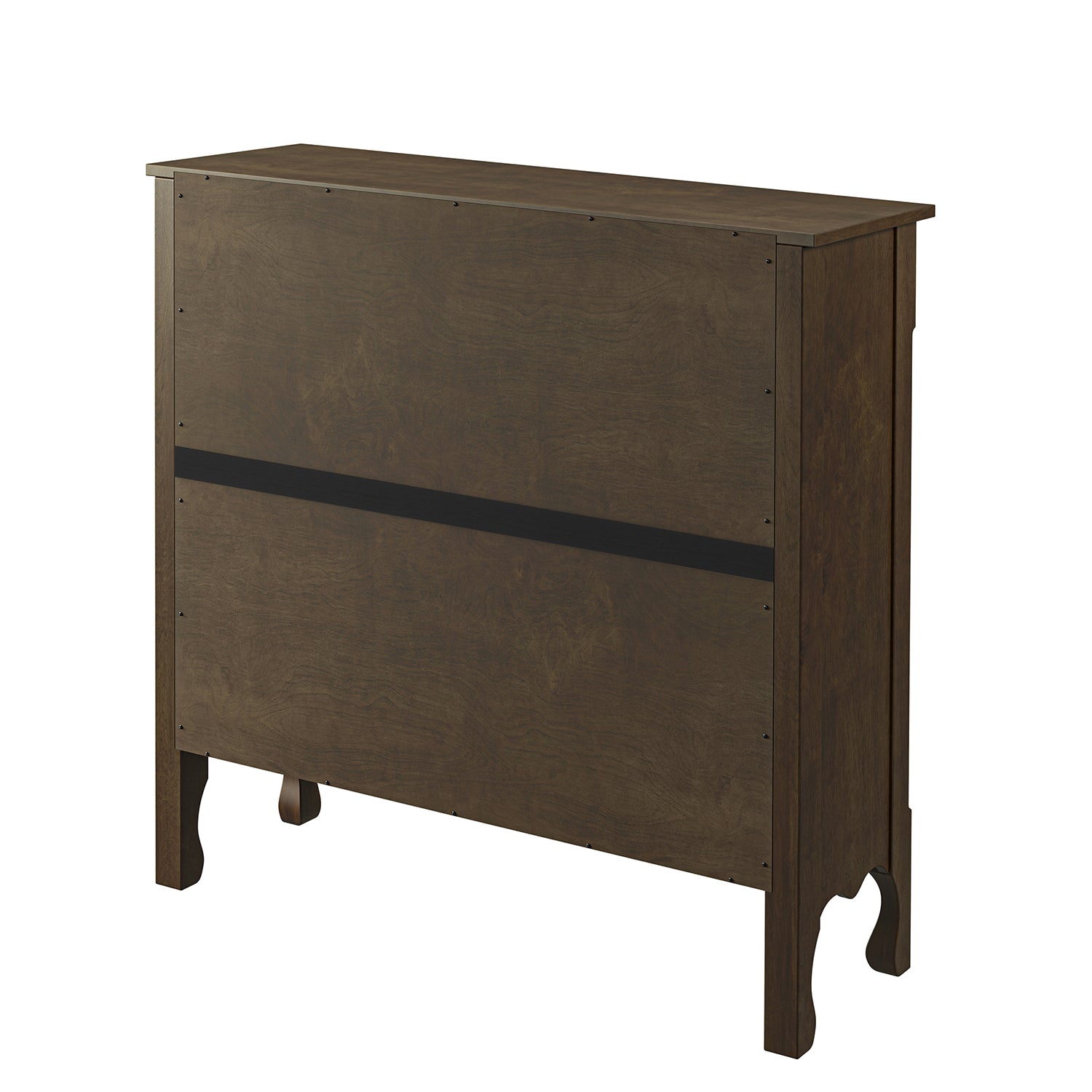 James 36'' Tall 2 Door Accent Cabinet Walnut -