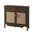 James 36'' Tall 2 Door Accent Cabinet Walnut -