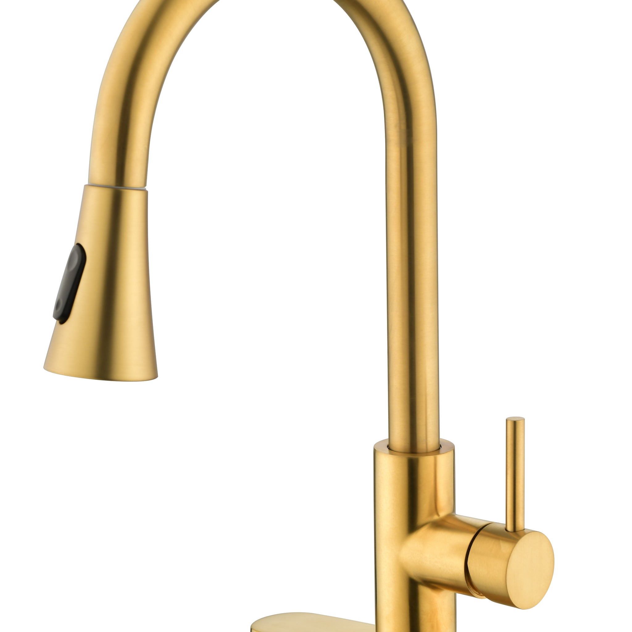 Kitchen Faucet With Pull Out Spraye Brushed Gold Kitchen Stainless Steel Stainless Steel