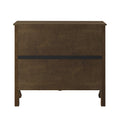 James 36'' Tall 2 Door Accent Cabinet Walnut -