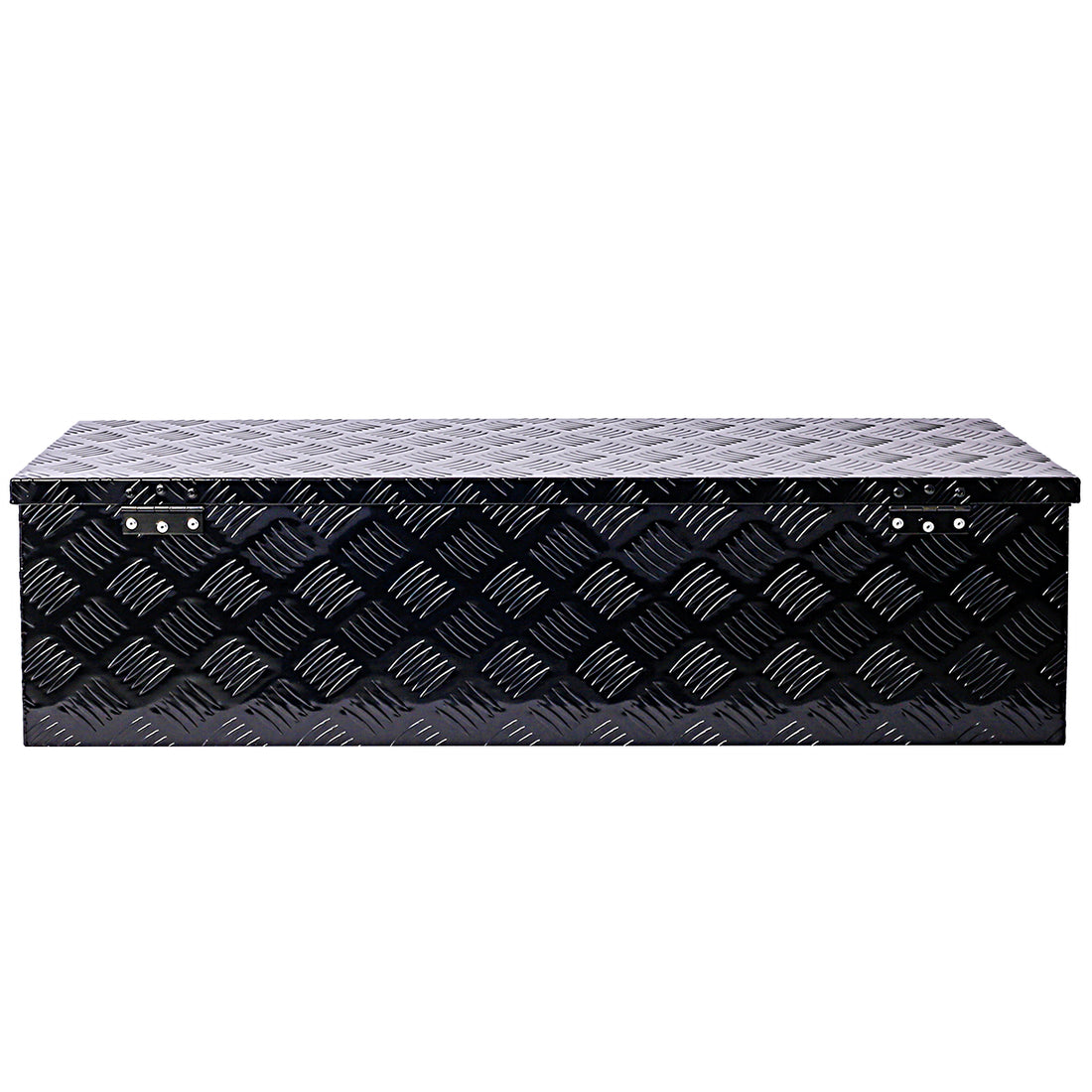 39Inch Aluminum Tool Box,Heavy Duty Truck Bed Tool Box,Outdoor Trailer Pickup Storage Tool Box,Rv Storage Organizer,Underbody Box W Lock Keys,Black 39X13X10Inch Black Aluminum