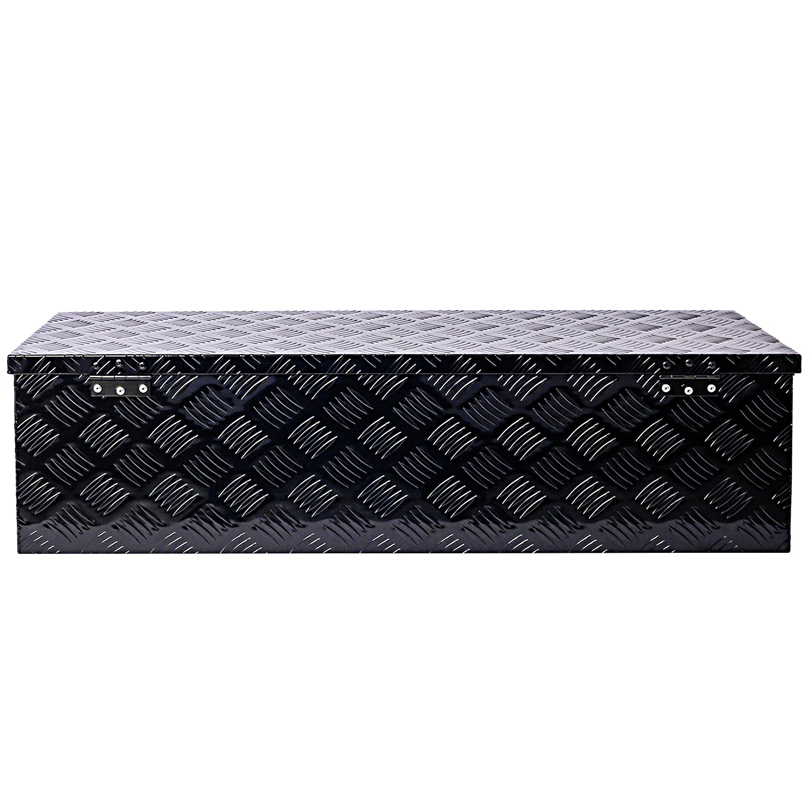 39Inch Aluminum Tool Box,Heavy Duty Truck Bed Tool Box,Outdoor Trailer Pickup Storage Tool Box,Rv Storage Organizer,Underbody Box W Lock Keys,Black 39X13X10Inch Black Aluminum