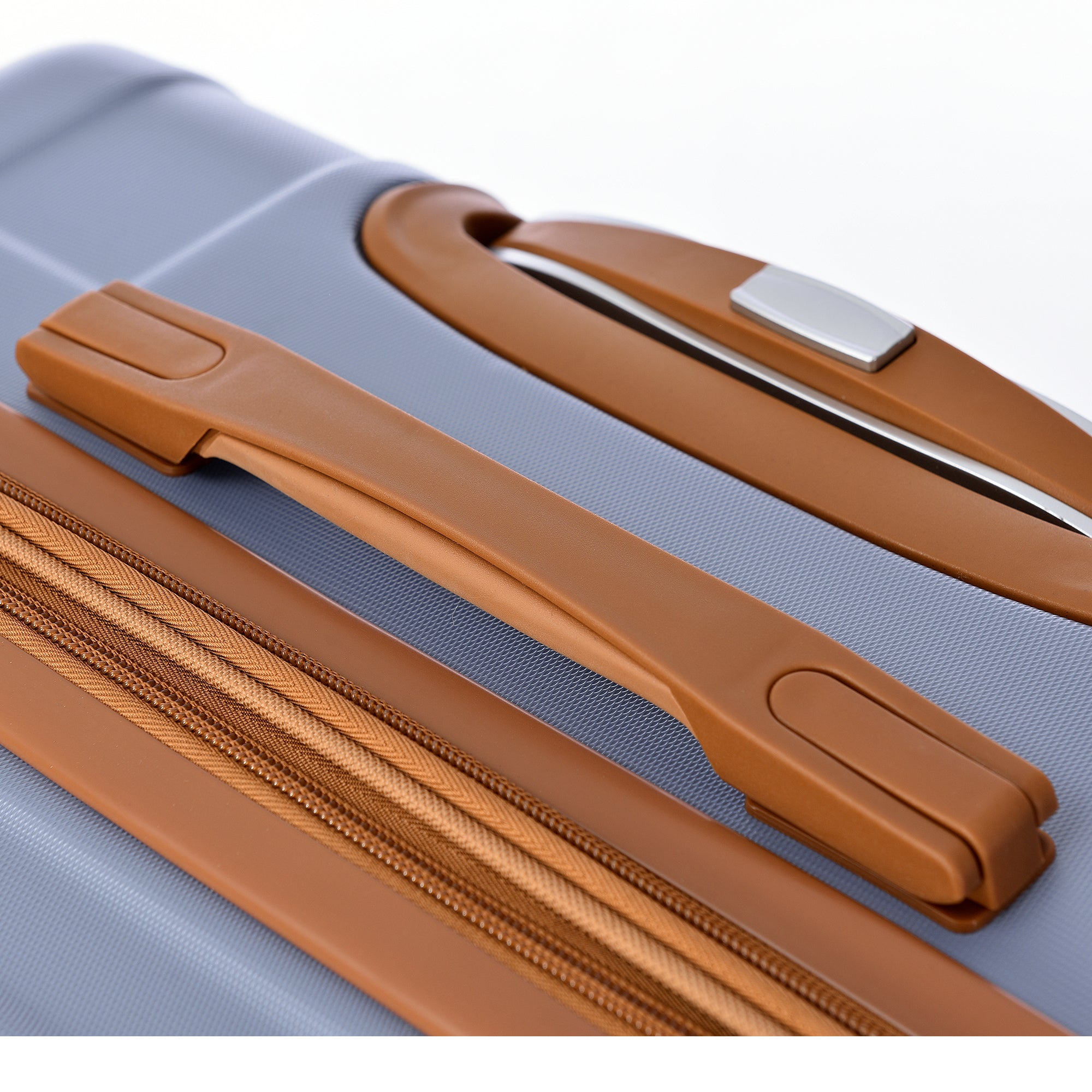 Luggage Sets Model Expandable ABS Hardshell 3pcs blue-abs