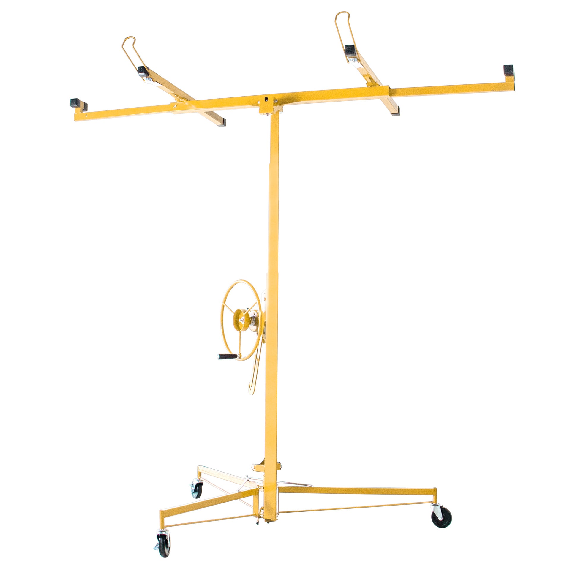 Drywall Panel Lifter Drywall Panel Hoist Panel Hoist Jack Lifter 11Ft Yellow Color Yellow Iron
