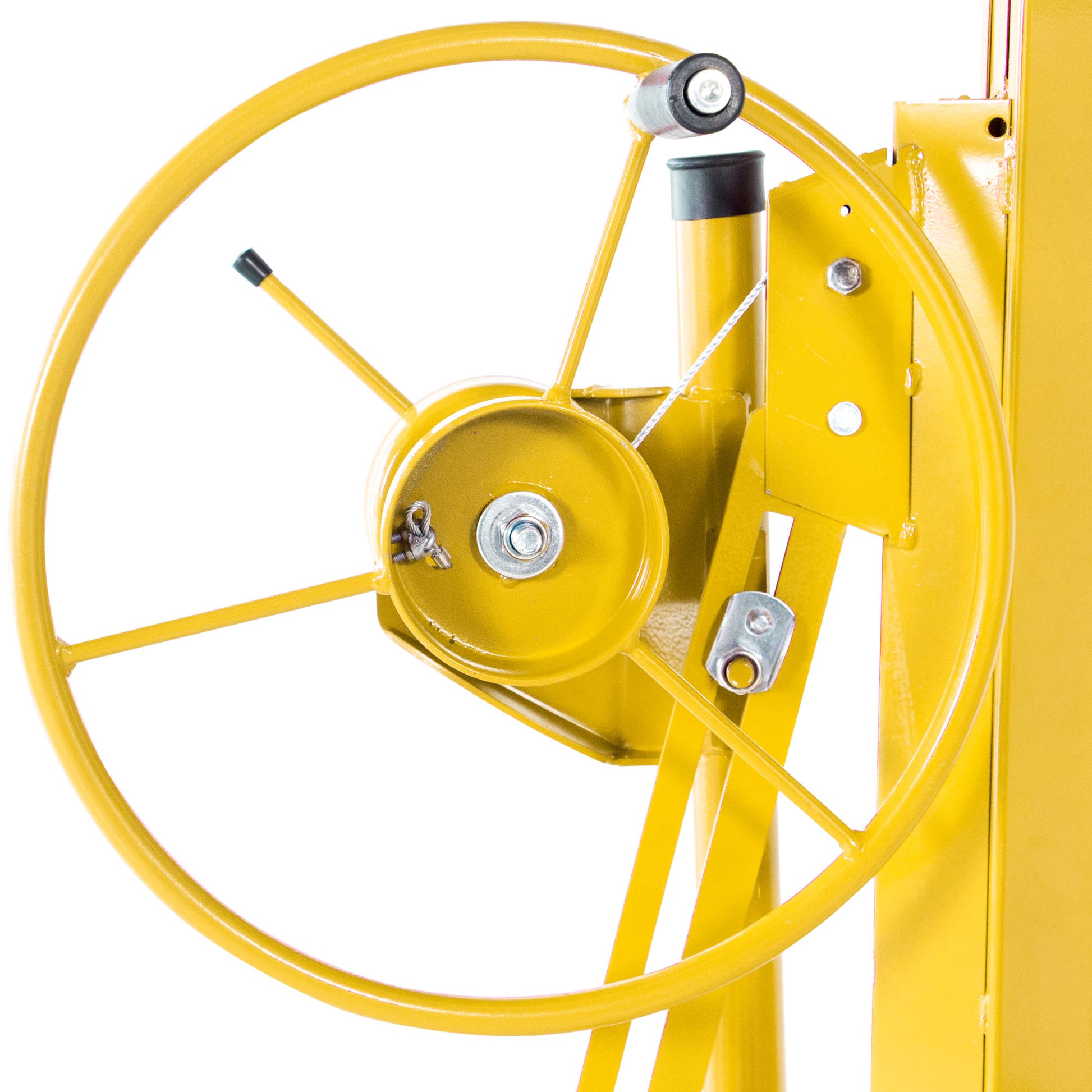 Drywall Panel Lifter Drywall Panel Hoist Panel Hoist Jack Lifter 11Ft Yellow Color Yellow Iron
