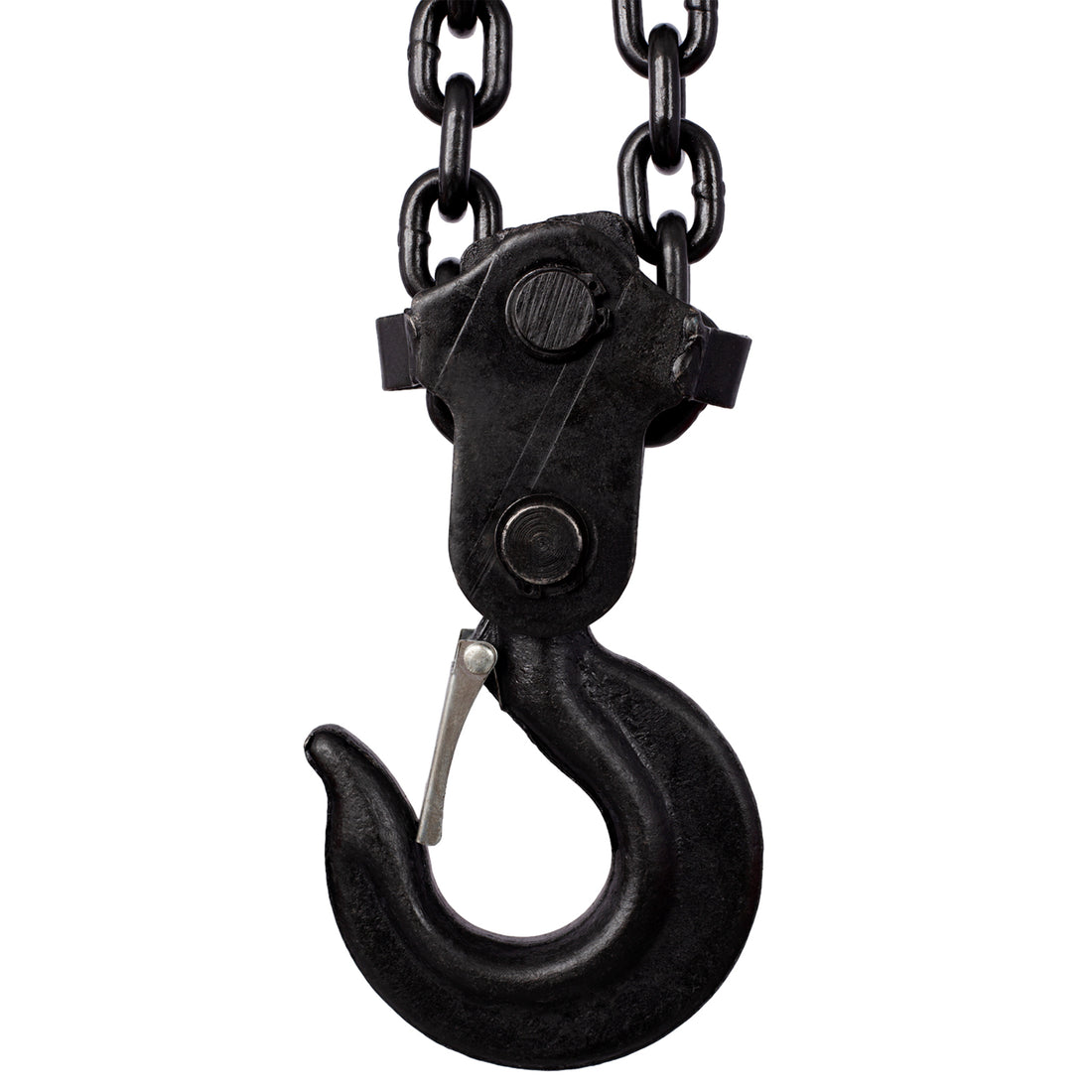 Chain Hoist 4400Lbs 2T Capacity 10Ft With 2 Heavy Duty Hooks,Manual Chain Hoist Steel Construction,Yellow Yellow Steel
