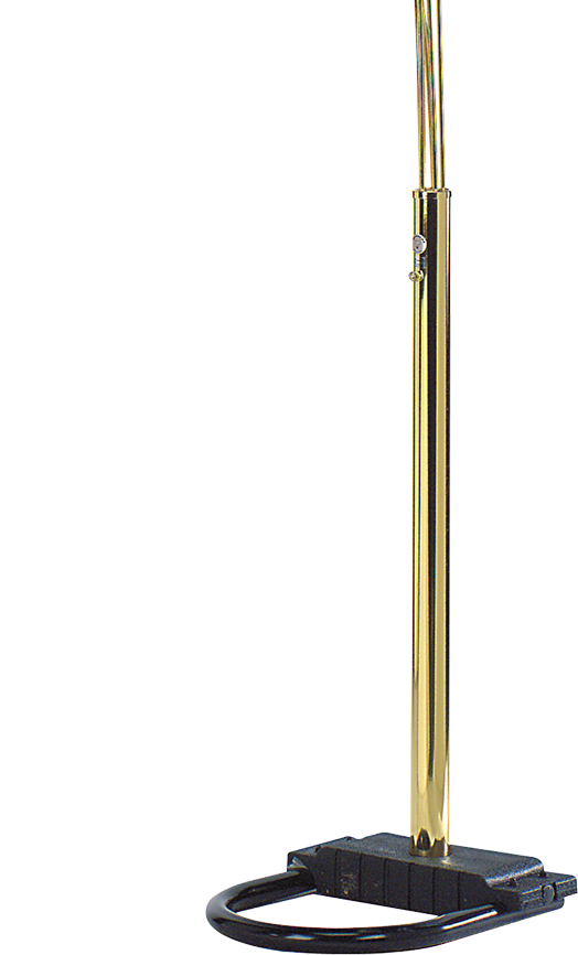 84"H Gold 5 Head Cap Style Floor Lamp 1Pc Ctn 2.24 33.97 Gold Metal