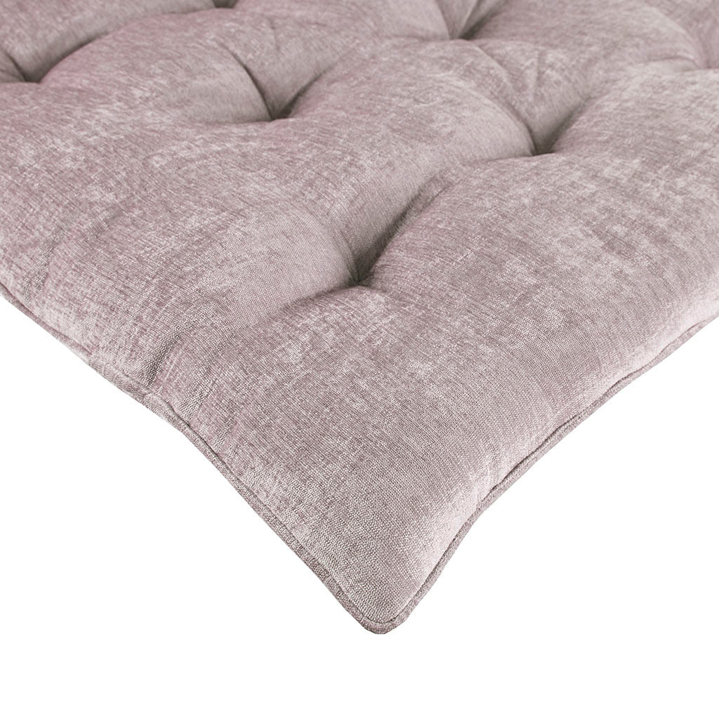 poly chenille lounge floor pillow cushion Blush blush - polyester