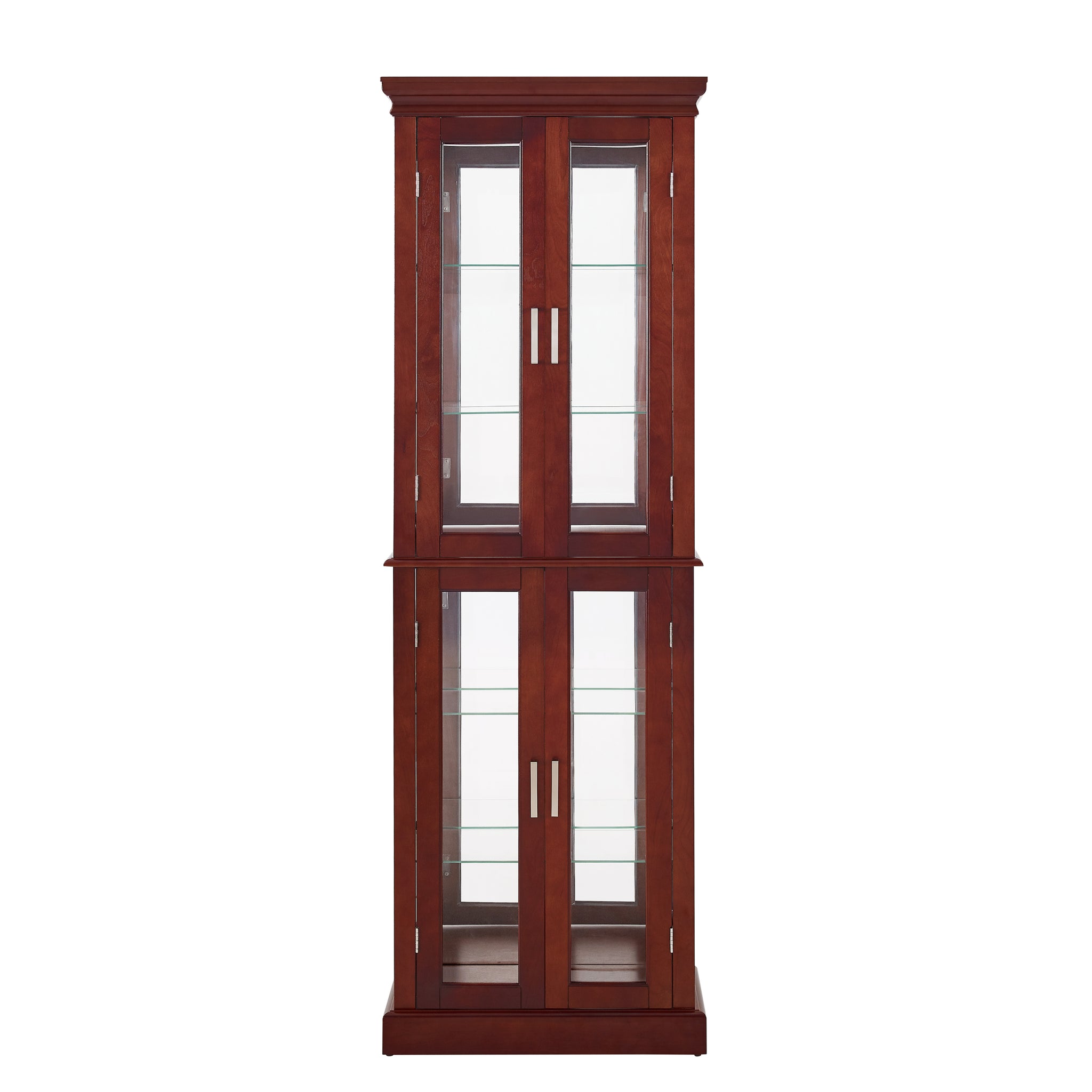 Curio Cabinet Lighted Curio Diapaly Cabinet with