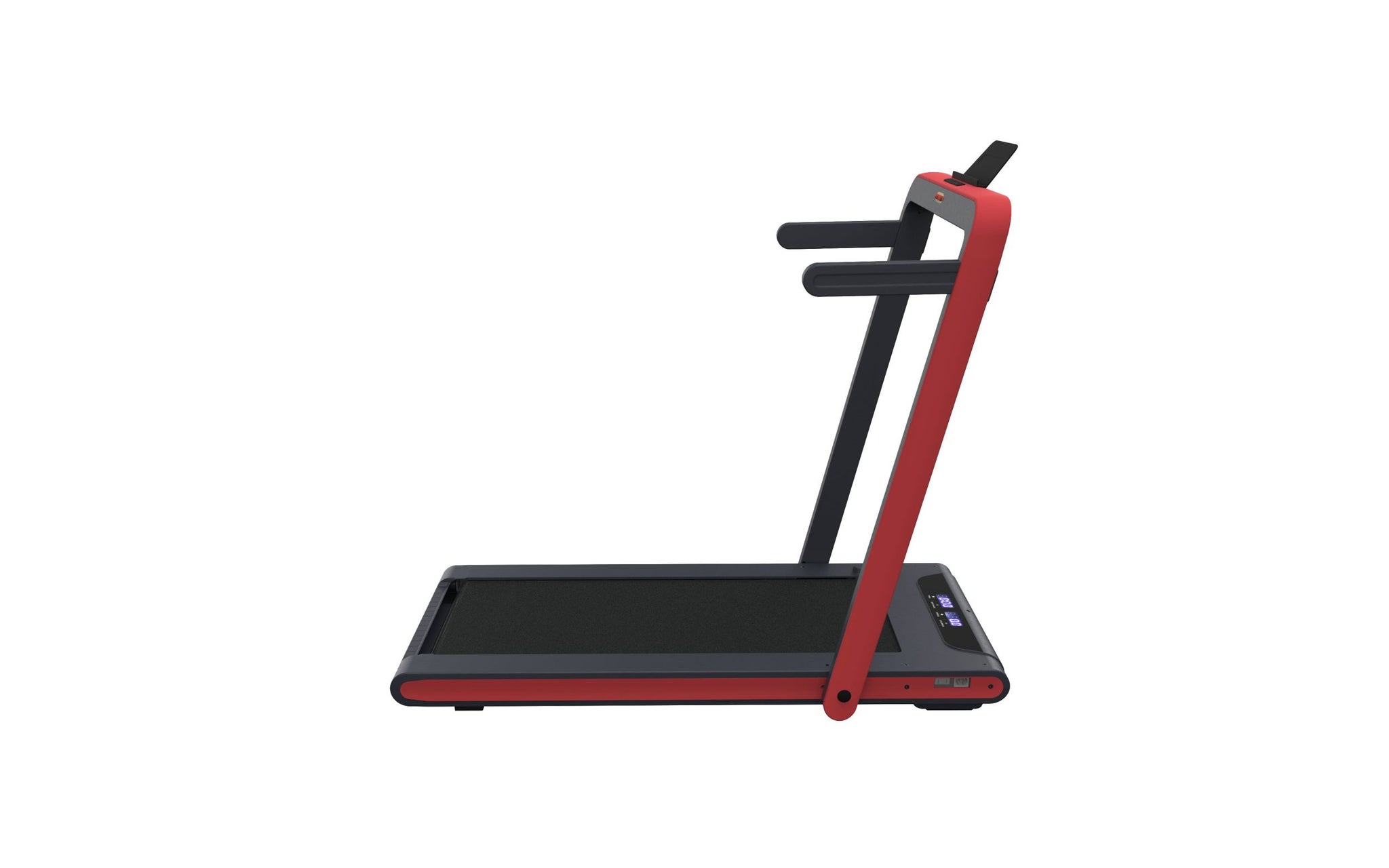 2 in 1 Under Desk Treadmill, 2.5HP Folding Electric red-metal