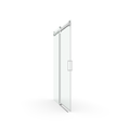 56 To 60 In. W X 76 In. H Sliding Frameless Soft Close Shower Door With Premium 3 8 Inch 10Mm Thick Tampered Glass In Brushed Nickel 22D01 60Bn Brushed Nickel Tempered Glass