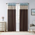 Embroidered Curtain Panel Only 1 Pc Panel Multicolor Polyester