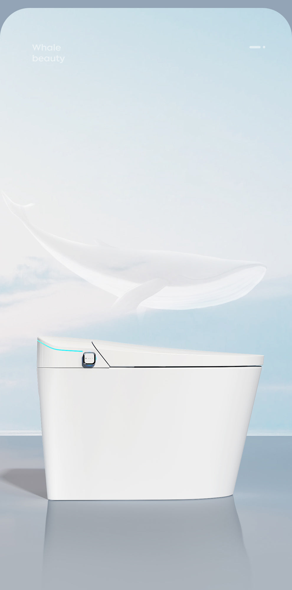 Smart Toilet With Auto Flush, Warm Water And