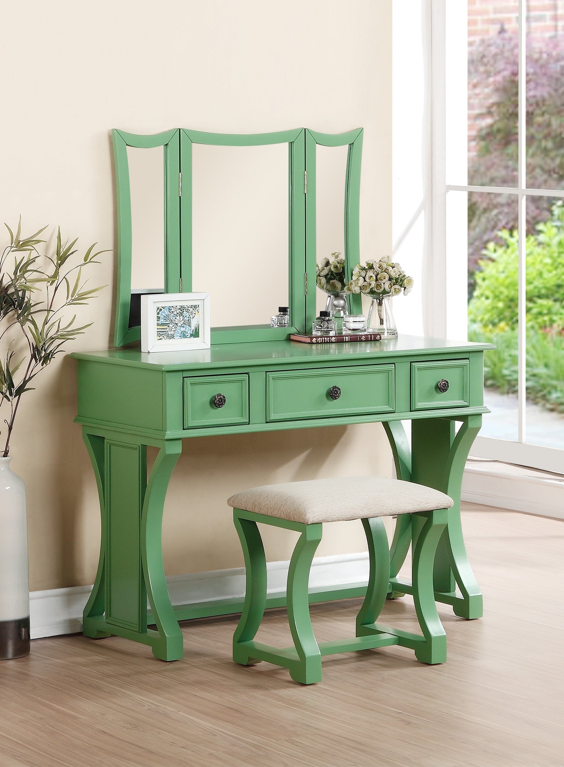Ansco Vanity 3 Schachteln Grün Aus Kunststoff Für Komplettset Ansco Vanity 3 Schachteln Grün Aus Kunststoff Für Komplettset
