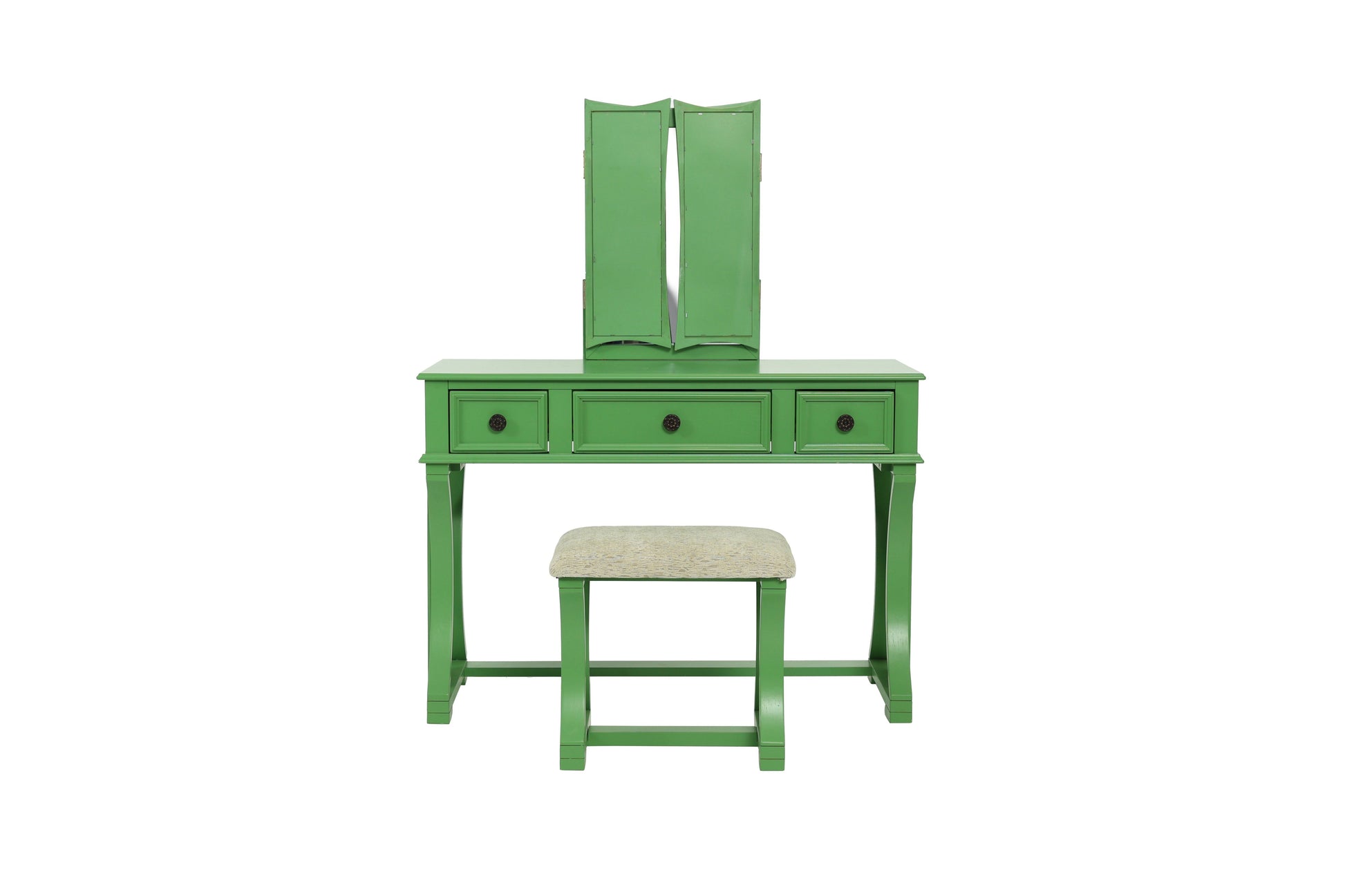 Unique Modern Bedroom Vanity Set W Stool Foldable Mirror Drawers Apple Unique Modern Bedroom Vanity Set W Stool Foldable Mirror Drawers Apple
