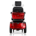 Fastest Mobility Scooter With Four Wheels For Adults & Seniors, Red 800W Red Abs Pc