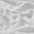 Oversized Faux Fur Throw white-polyester