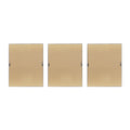 Abstract Framed Canvas 3 Piece Set