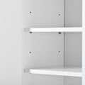 Sleek And Modern Shoe Cabinet With Adjustable Shelves, Minimalist Shoe Storage Organizer With Sturdy Top Surface, Space Saving Design Side Board For Various Sizes Of Items, White Square 3 4 Spaces White Primary Living Space Shelves Included Particle