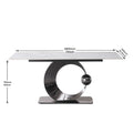 71 Inch Stone Diningtable With Carrara White Color And Round Special Shape Carbon Steel Pedestal Base With 6Pcs Chairs Black Dining Room Modern Square Stone Sintered Stone