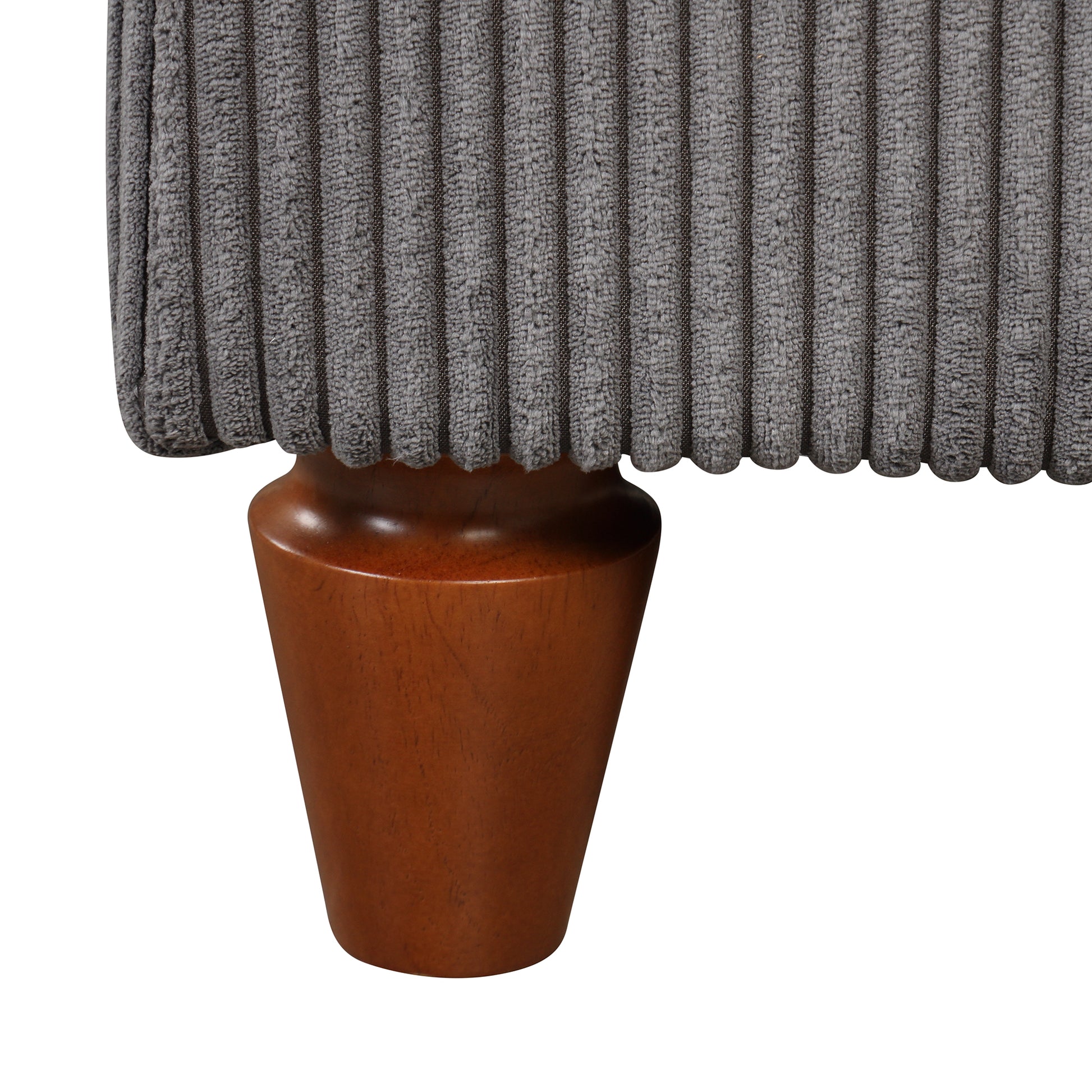 Modular Sectional Sofa With Ottoman L Shaped Corner Sectional For Living Room, Office, Spacious Space Same Sku: Wy000336Aae Gray Polyester Wood Primary Living Space Polyester 6 Seat