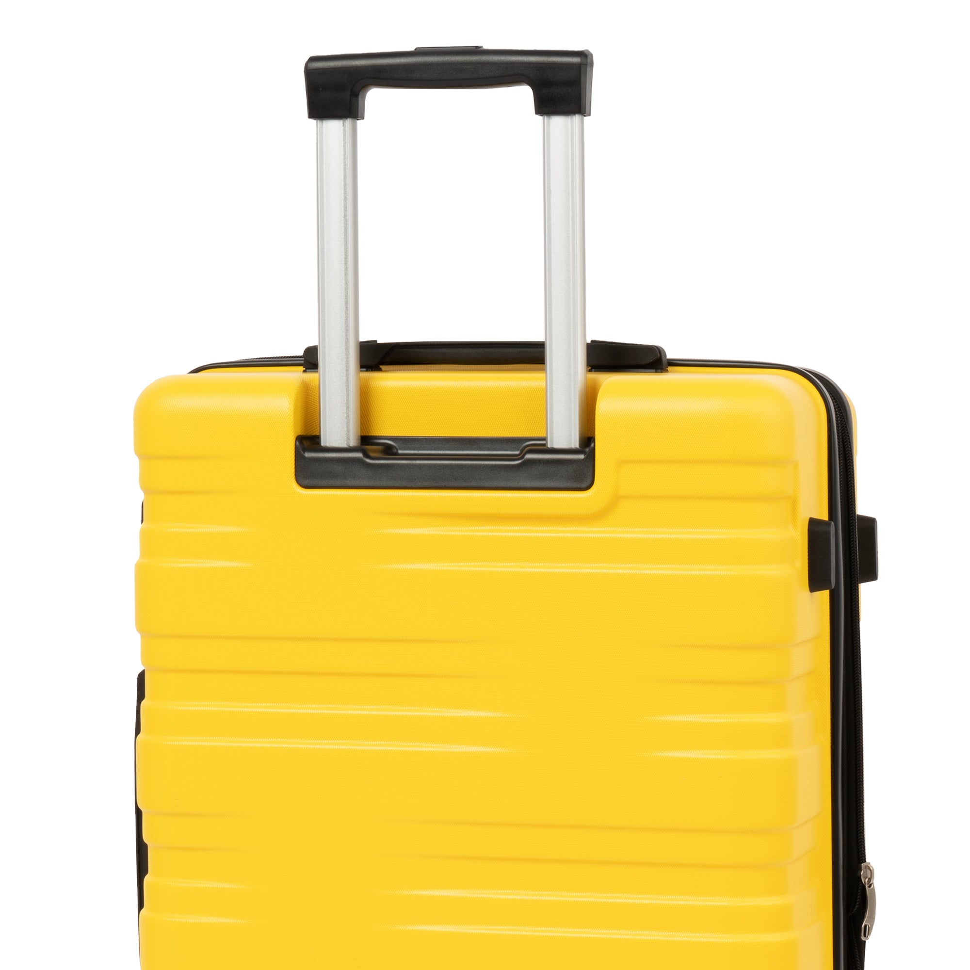 Merax Luggage with TSA Lock Spinner Wheels Hardside yellow-abs