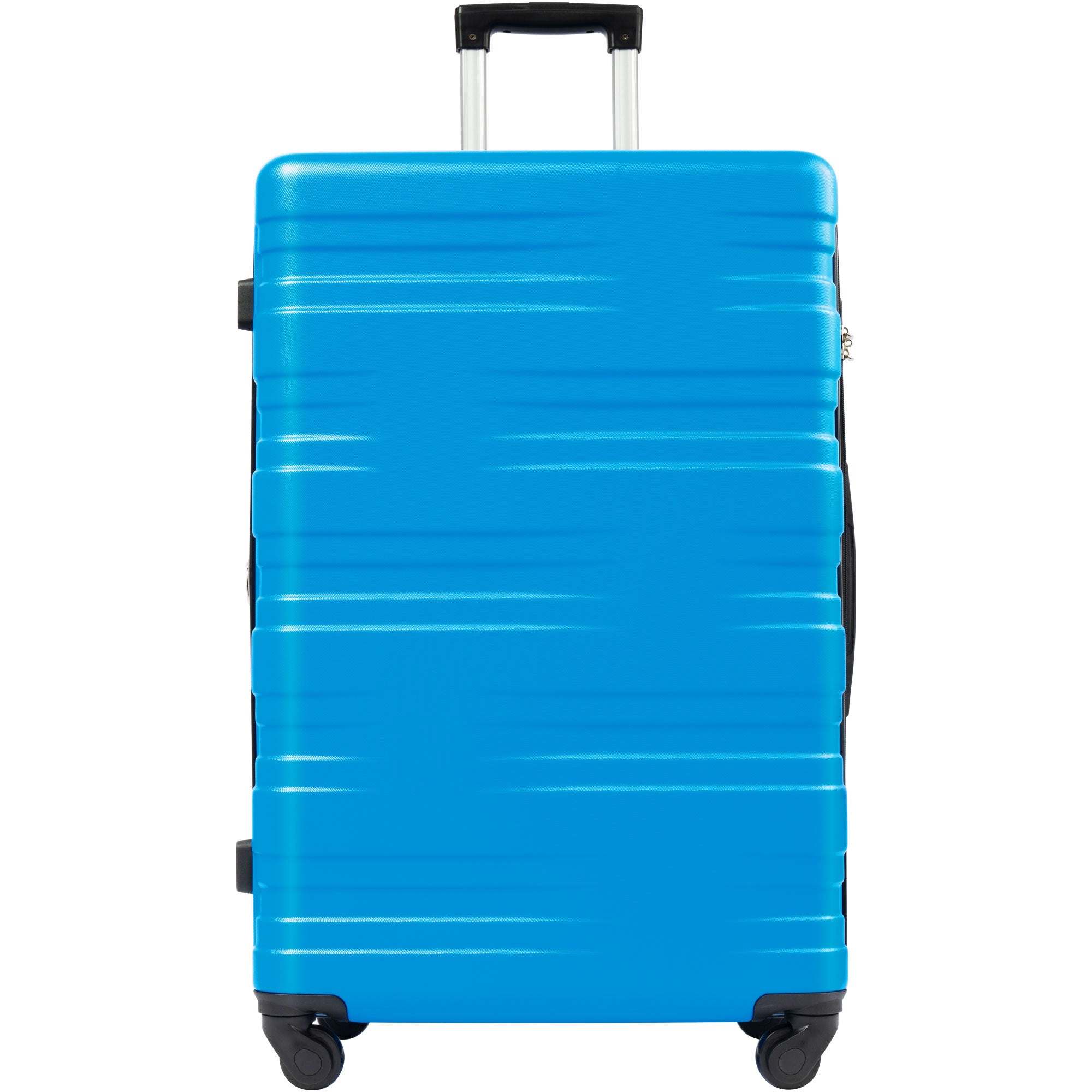 Merax Luggage with TSA Lock Spinner Wheels Hardside antique navy blue-abs