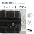 Luggage With Tsa Lock Spinner Wheels Hardside Expandable Luggage Travel Suitcase Check In Luggage Abs 28