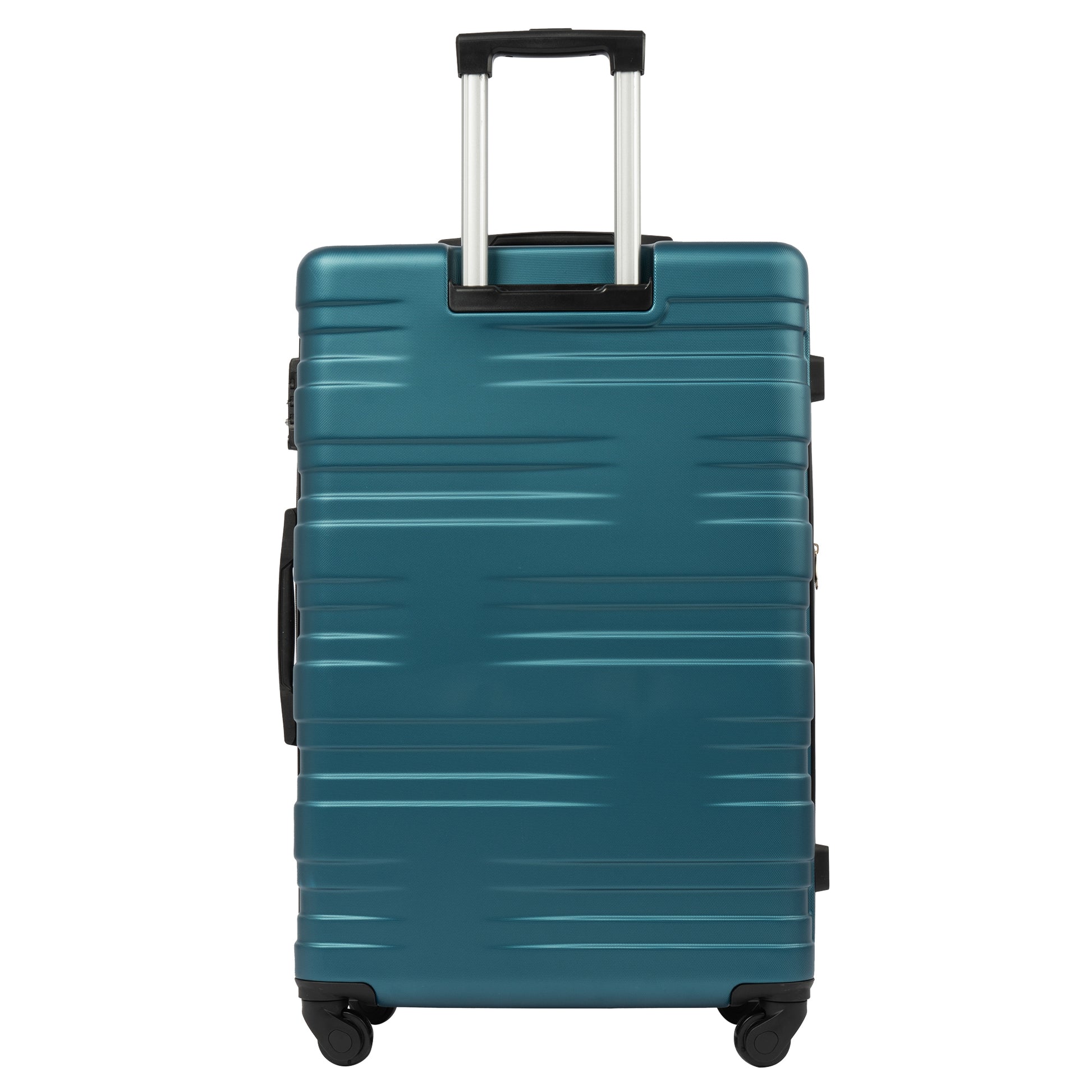 Luggage With Tsa Lock Spinner Wheels Hardside Expandable Luggage Travel Suitcase Check In Luggage Abs 24" Antique Blue Green Abs