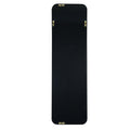 Black 47 x 14IN Door mirror black-modern-mdf+glass-aluminium alloy