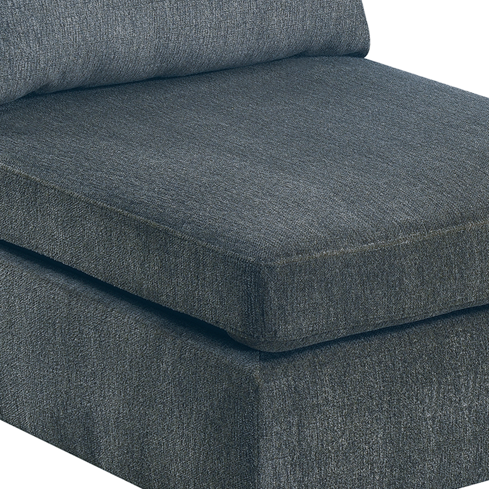 Modular Set 3Pc In Gray Gray Chenille