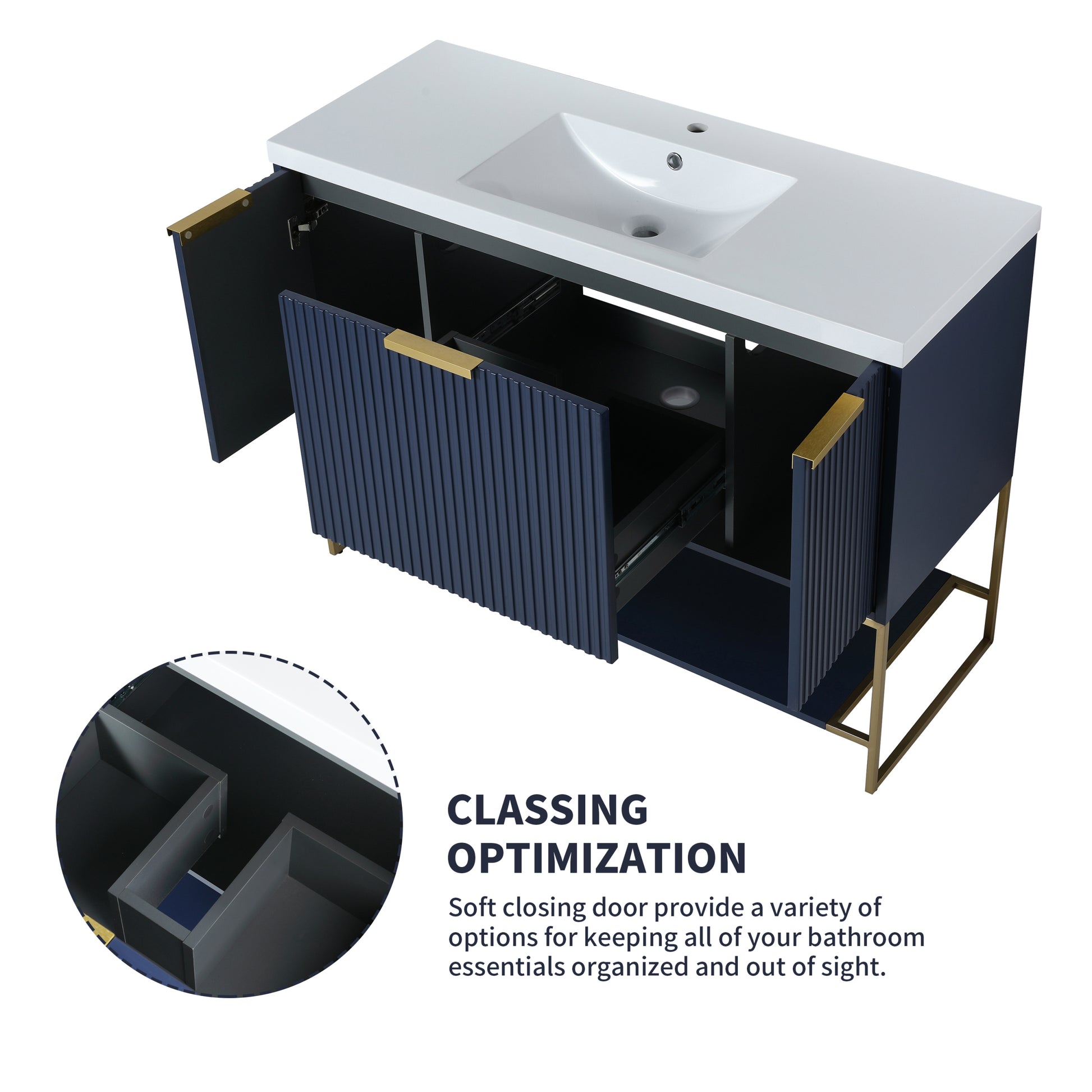 48 Inch Freestanding Bathroom Vanity With Resin navy blue-freestanding-plywood