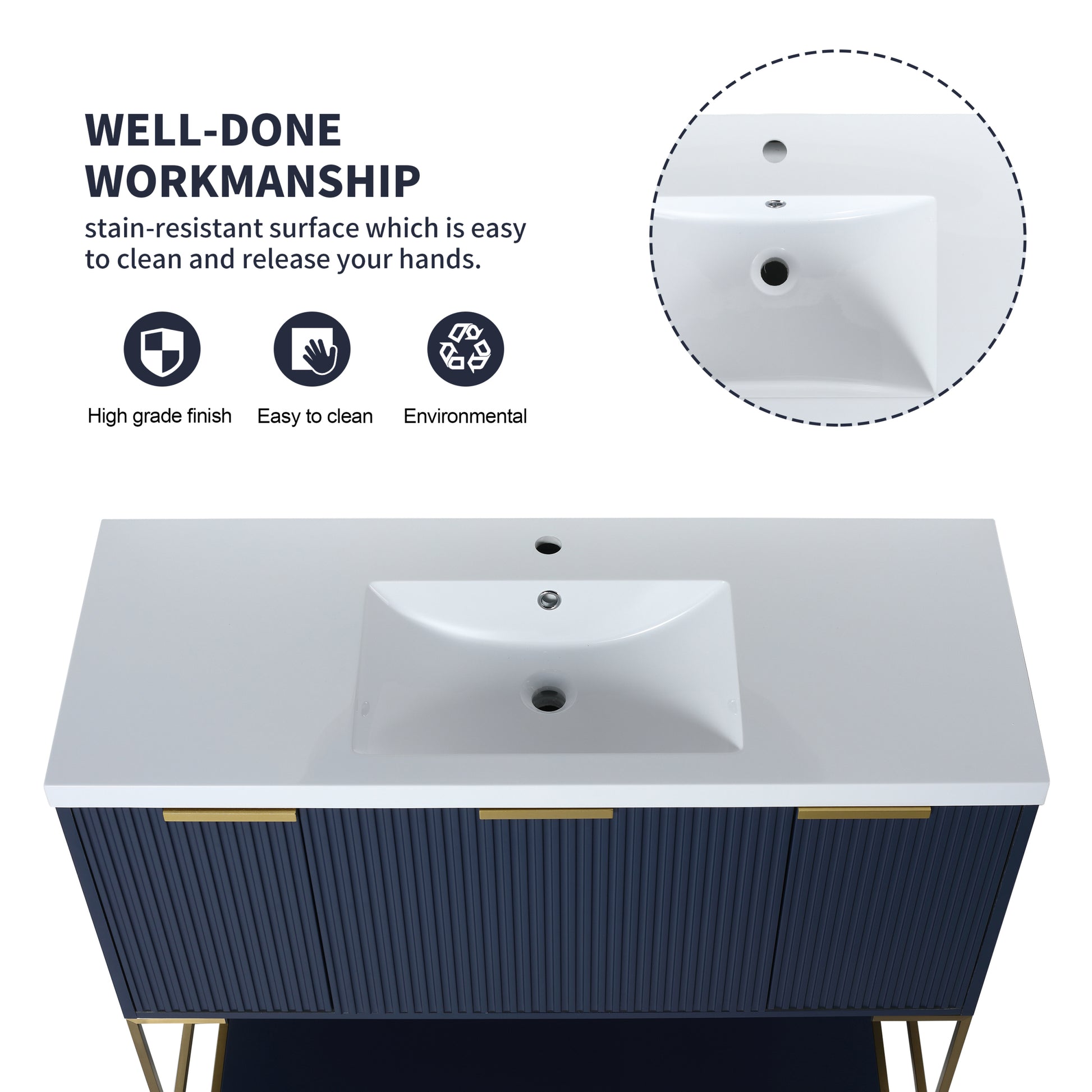 48 Inch Freestanding Bathroom Vanity With Resin navy blue-freestanding-plywood