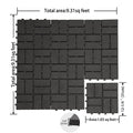 Patio Interlocking Deck Tiles, 12