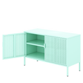 Metal Storage Locker Cabinet, Adjustable Shelves