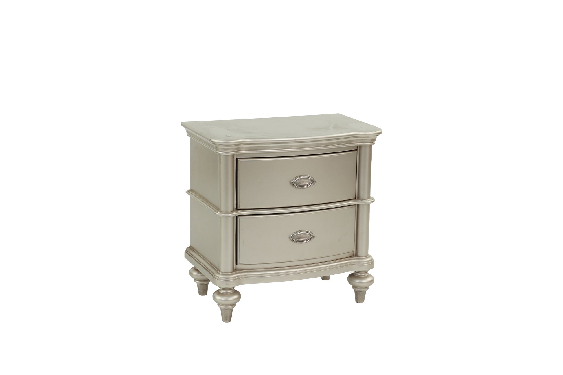 Nightstand In Champagne Champagne Wood