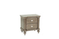 Nightstand In Champagne Champagne Wood