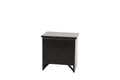 Nightstand In Gray Oak Brown Gray Wood