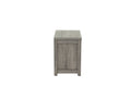 Nightstand In Light Gray Oak Light Gray Wood