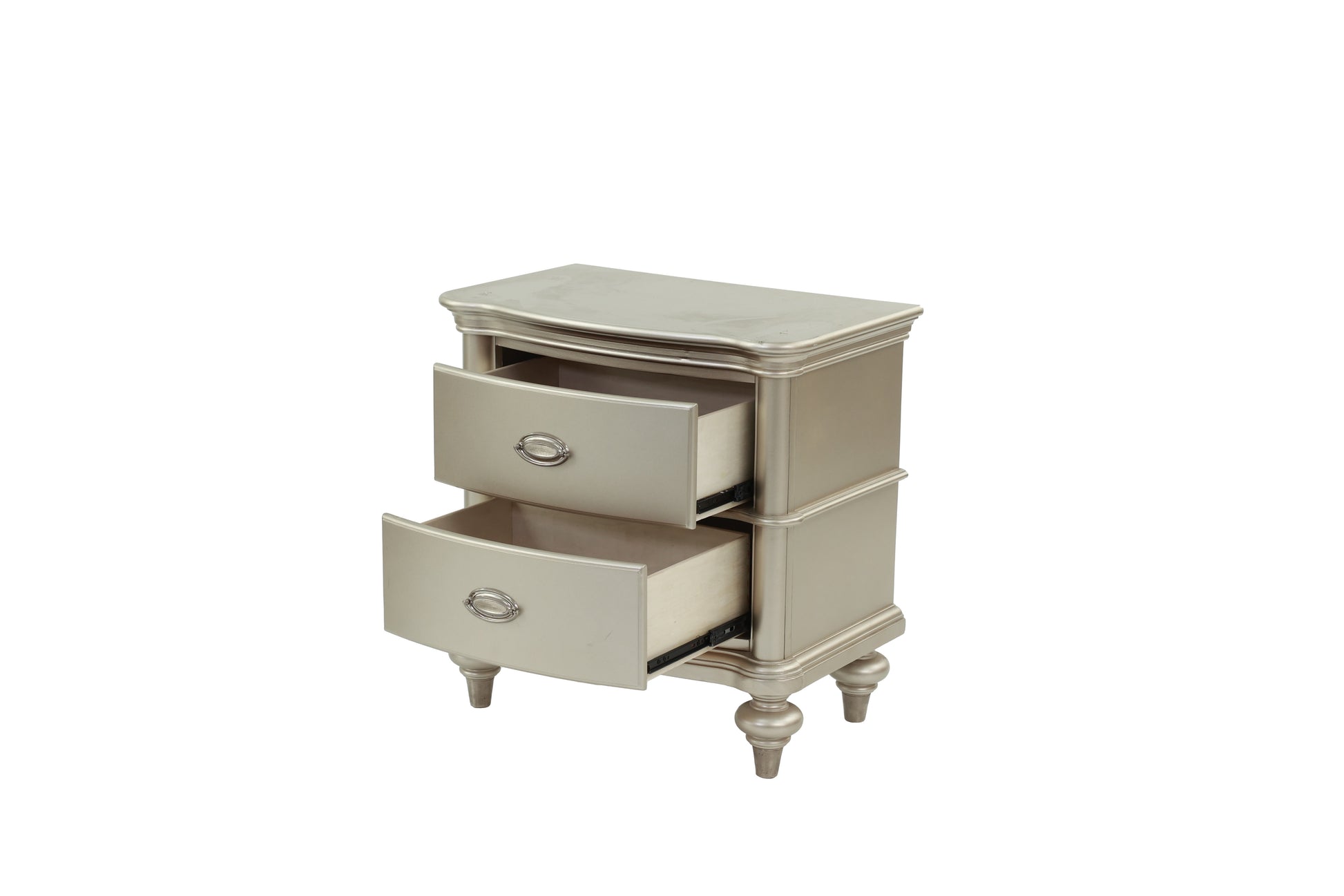 Nightstand In Champagne Champagne Wood