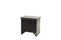 Nightstand In Gray Oak Brown Gray Wood