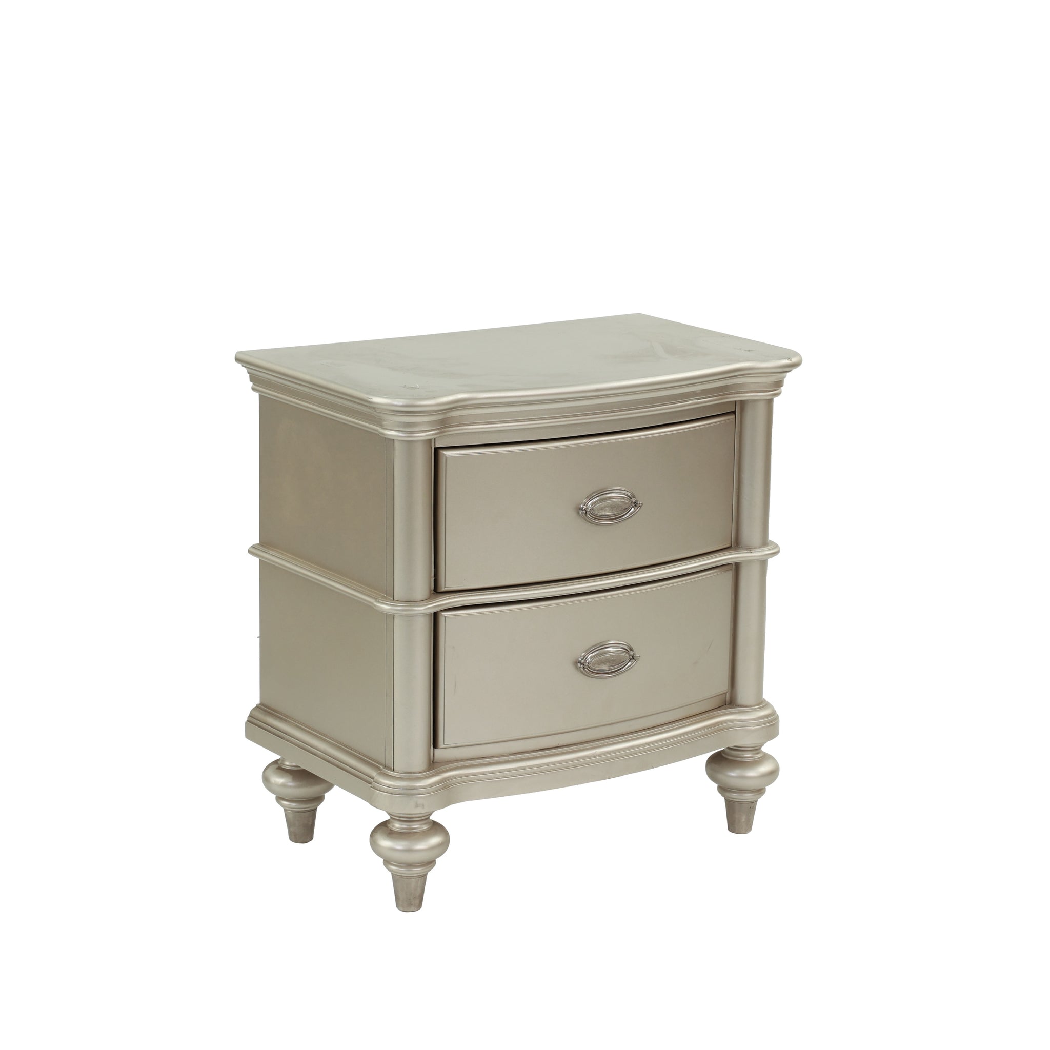 Nightstand In Champagne Champagne Wood